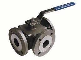Valvula 3 Vias Genebre Bridada AISI 316  3´´