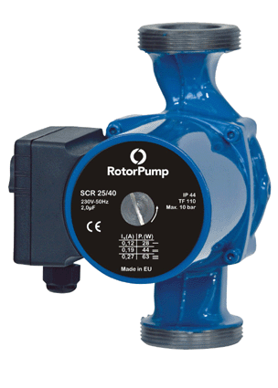 Bomba Circuladora Rotor Pump SCR 25/80-180